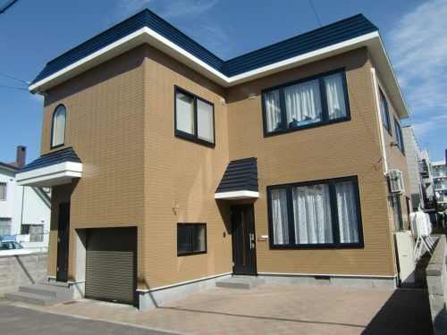札幌市北区｜窯業系サイディング施工及び塗装工事