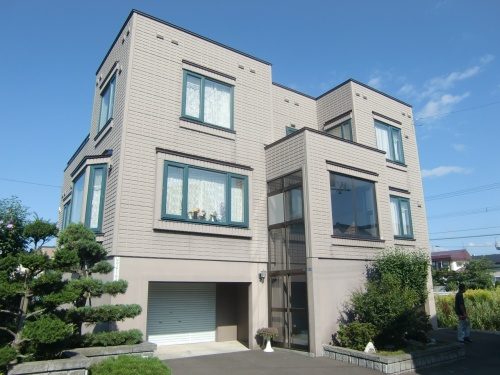 札幌市東区 ALC壁 塗装工事 施工前
