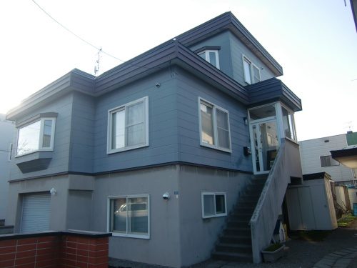 札幌市東区 窯業系サイディング施工及び塗装工事 施工前
