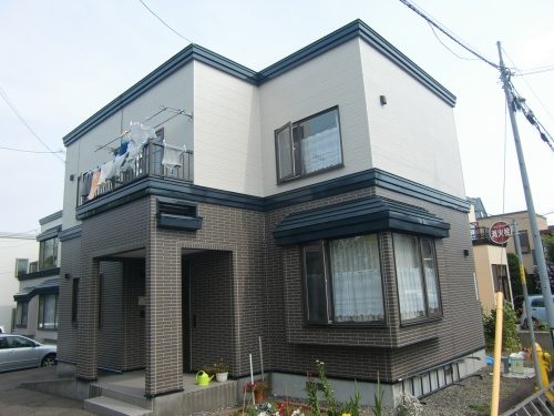 札幌市南区｜窯業系サイディング 塗装工事
