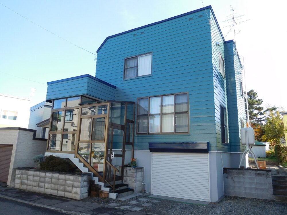 札幌市北区｜金属系サイディング 塗装工事