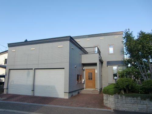 札幌市南区 窯業系サイディング施工及び塗装工事 施工前