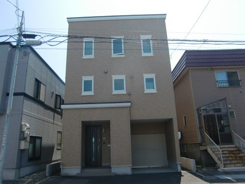札幌市手稲区 窯業系サイディング 塗装工事 施工前