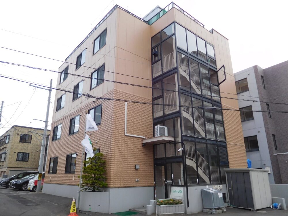札幌市南区 ALC壁 塗装工事 施工前