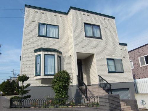 札幌市北区｜ALC壁 塗装工事