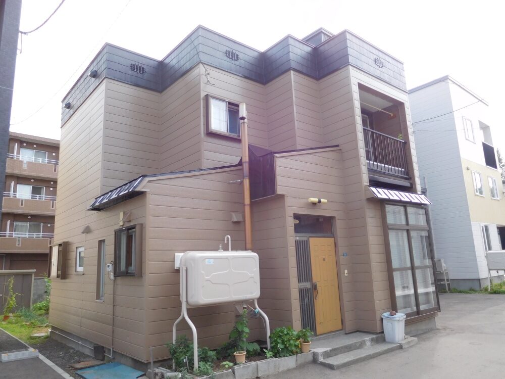 札幌市中央区｜金属系サイディング 塗装工事