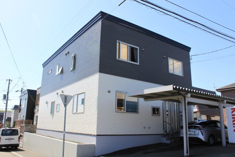 札幌市北区｜窯業系サイディング 塗装工事