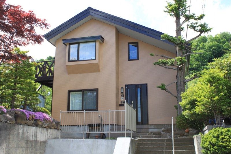 札幌市南区｜窯業系サイディング 塗装工事