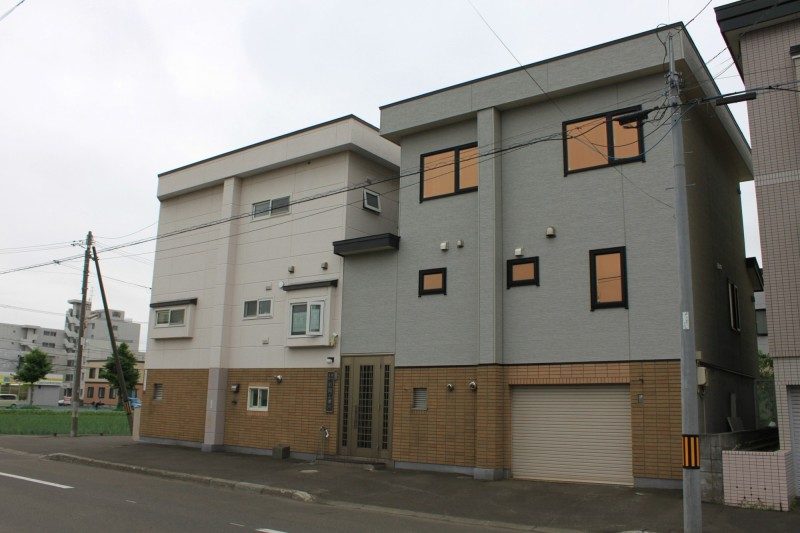 札幌市豊平区 ALC壁 塗装工事 施工前