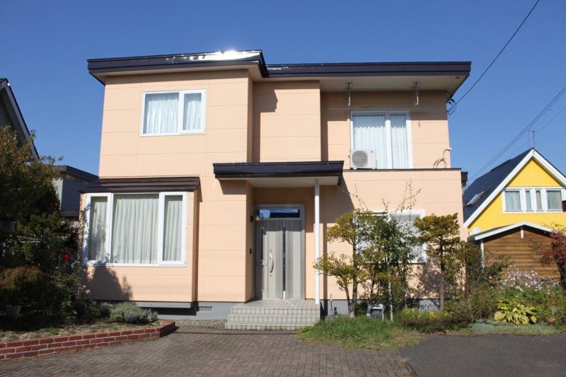 札幌市北区｜ALC壁 塗装工事