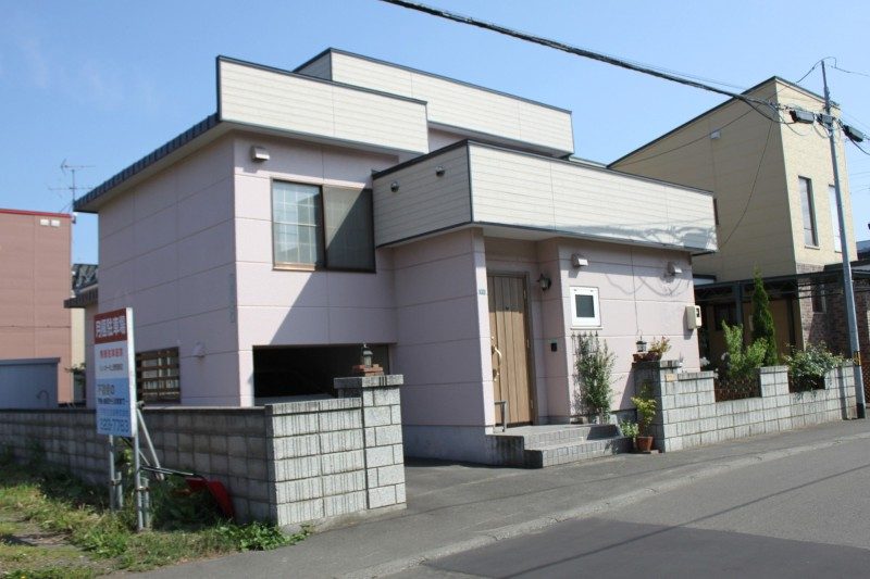 北広島市 窯業系サイディング 塗装工事 施工前