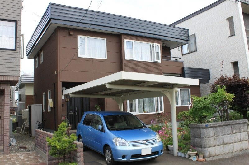 札幌市西区｜ALC壁 塗装工事