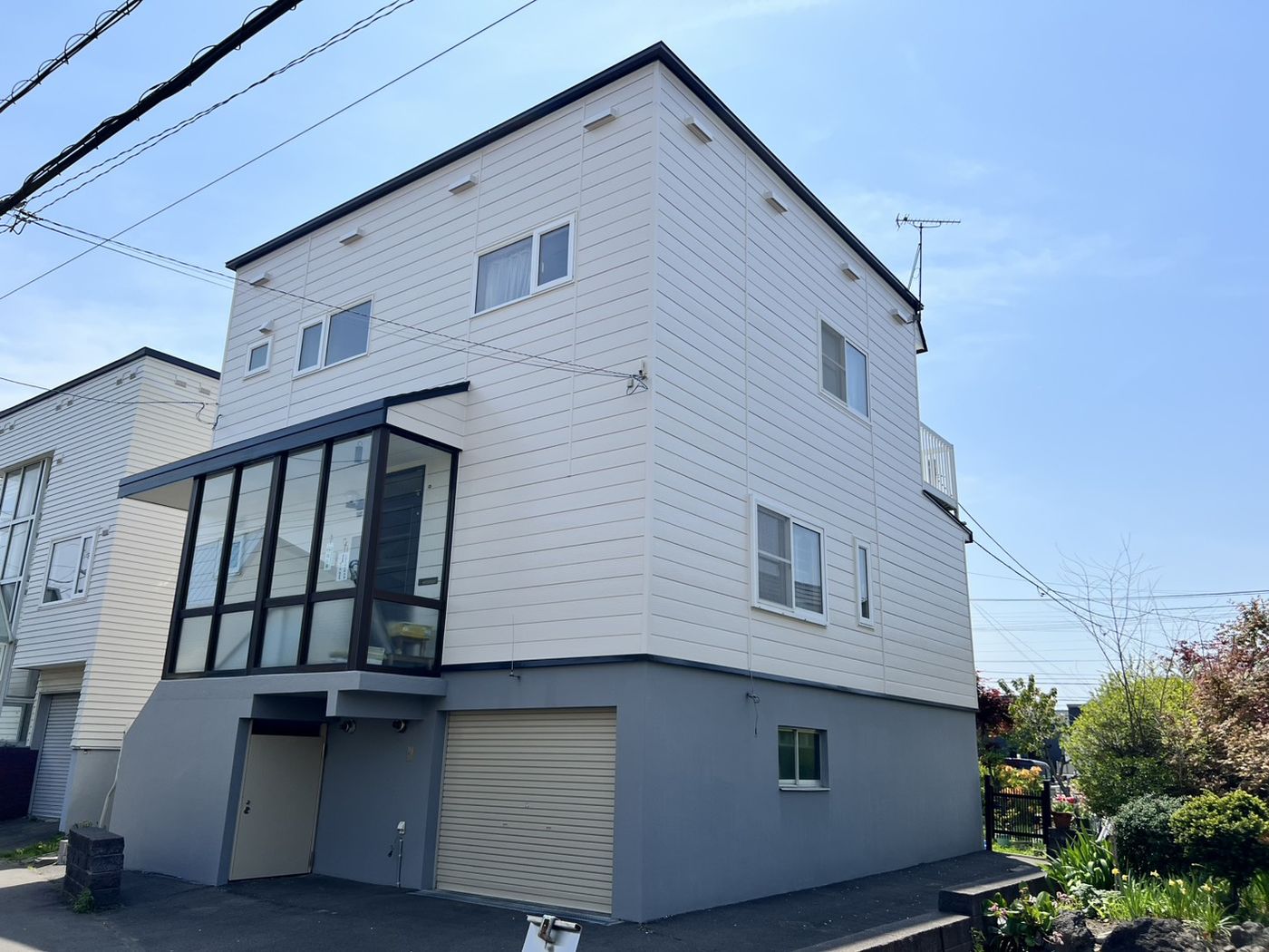 札幌市東区 金属系サイディングの塗り替え