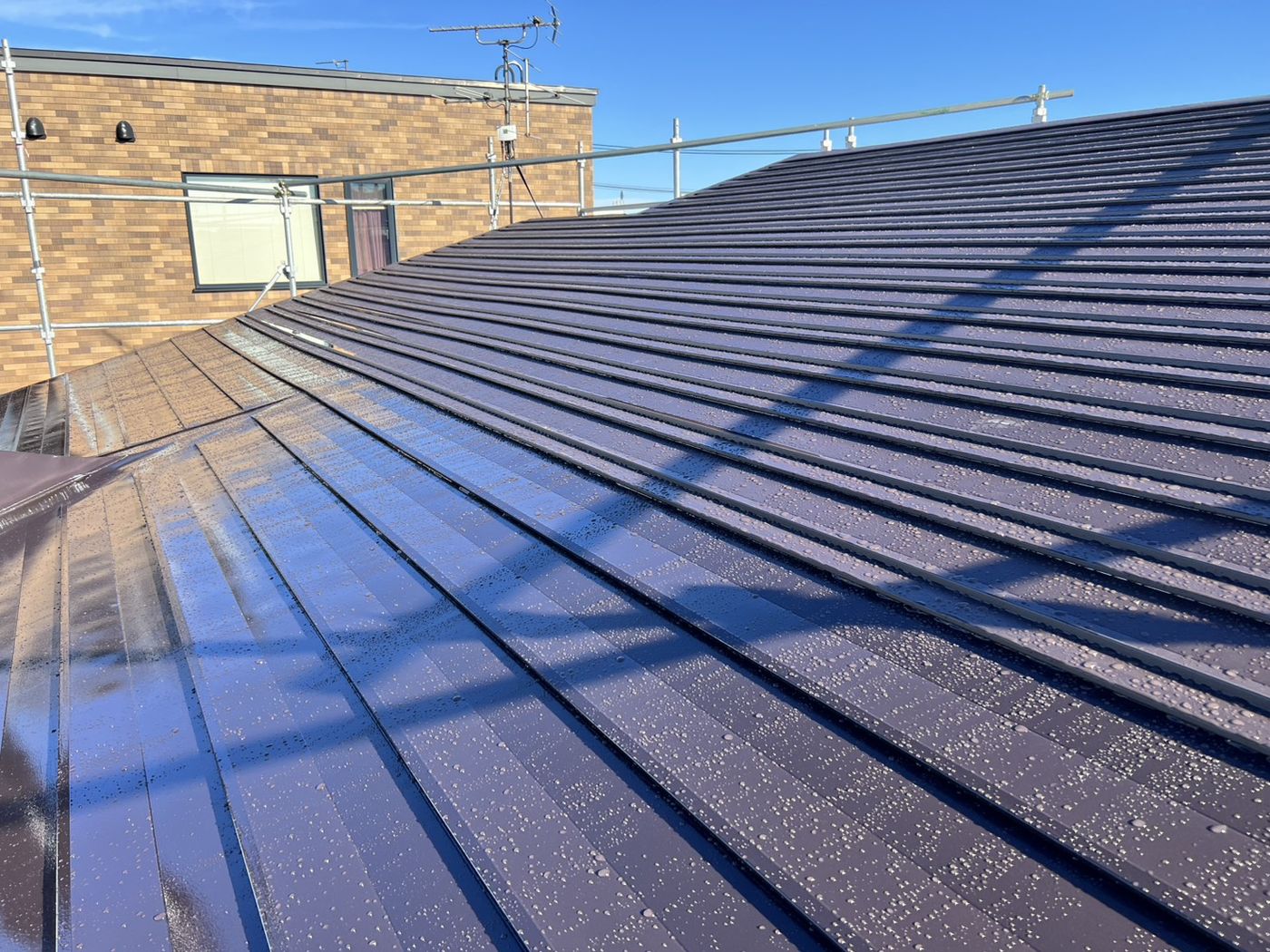 札幌市北区 屋根板金工事（ステイルーフ）