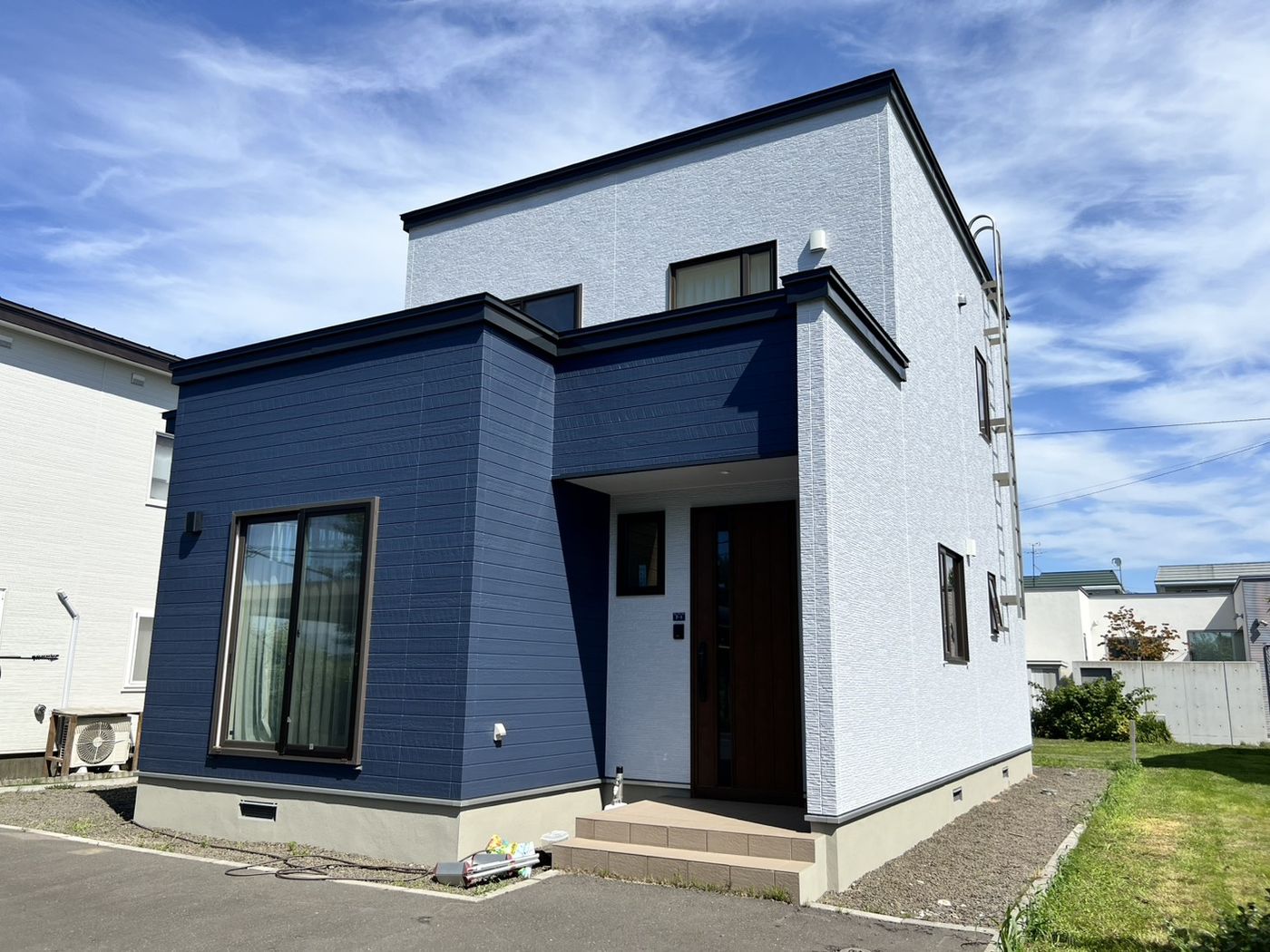 札幌市北区 窯業系サイディングの塗り替え