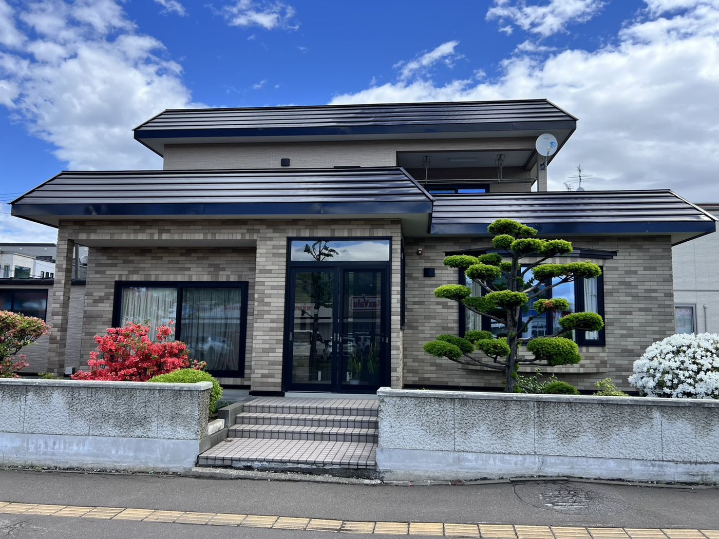 札幌市西区 窯業系サイディングの塗り替え